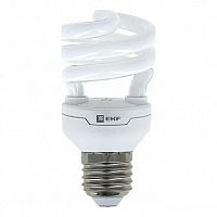 Лампа энергосберегающая HS8-полуспираль 20W 4000K E27 8000h  Simple |  код. HS8-T2-20-840-E27 |  EKF